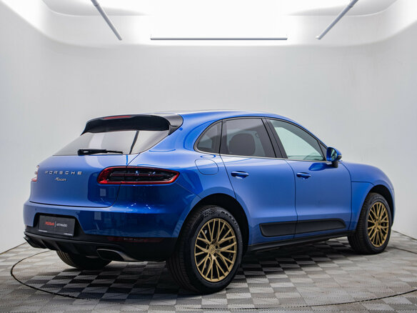2017 Porsche Macan I, голубой, 3245000 рублей - вид 4
