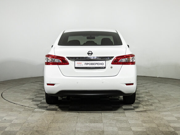 2015 Nissan Sentra VII (B17), белый, 849585 рублей - вид 5