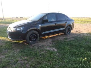 2013 Volkswagen Polo V, чёрный, 500000 рублей, вид 1