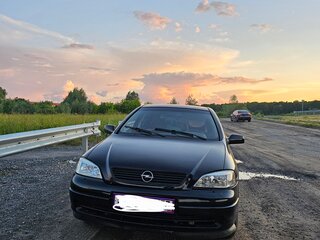 2003 Opel Astra G, чёрный, 400000 рублей, вид 1