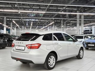 2018 Lada (ВАЗ) Vesta SW I, серебристый, 919000 рублей, вид 3