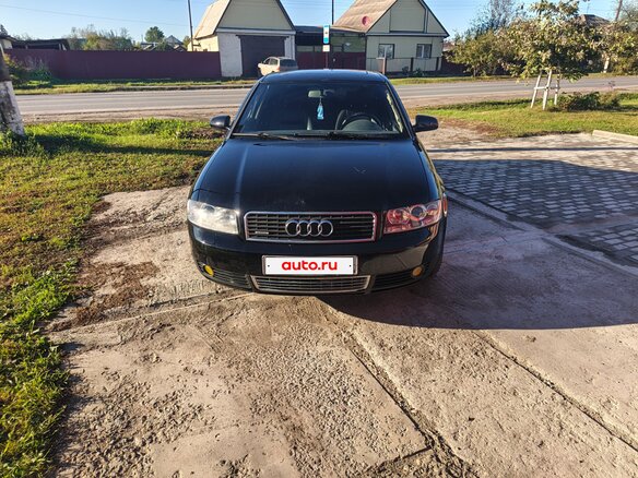 2004 Audi A4 II (B6), чёрный, 550000 рублей - вид 1