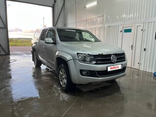 2012 Volkswagen Amarok Double Cab full-time I, серебристый, 1190000 рублей, вид 3