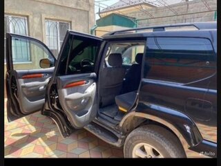 2008 Toyota Land Cruiser Prado 120 Series Рестайлинг, чёрный, 1750000 рублей, вид 1