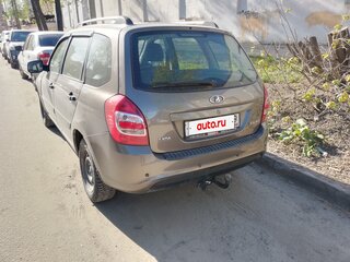 2017 Lada (ВАЗ) Kalina II, коричневый, 450000 рублей, вид 4