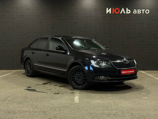 2013 Skoda Superb DSG II Рестайлинг, чёрный, 1240000 рублей, вид 3
