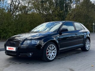 2007 Audi A3 II (8P) Рестайлинг 1, чёрный, 800000 рублей, вид 1
