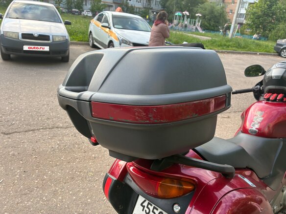 2001 Honda NT650V Deauville, красный, 256000 рублей - вид 11