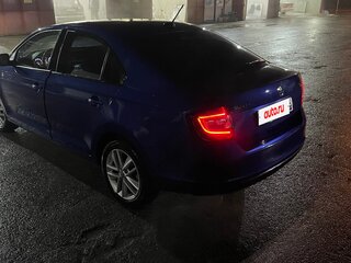 2019 Skoda Rapid I Рестайлинг, синий, 1500000 рублей, вид 4