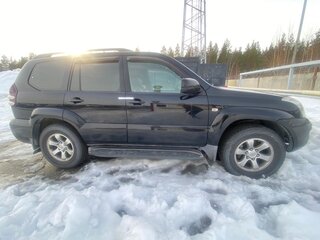 2007 Toyota Land Cruiser Prado 4-speed 120 Series Рестайлинг, чёрный, 1279780 рублей, вид 2