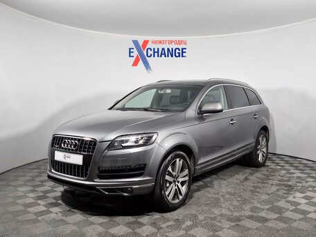 2012 Audi Q7 I (4L) Рестайлинг, серый, 1759000 рублей, вид 1