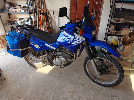 2000 Yamaha XT600, синий, 300000 рублей, вид 2