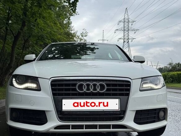 2011 Audi A4 IV (B8), белый