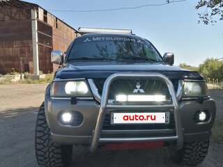 2001 Mitsubishi Pajero Sport I, синий, 750000 рублей, вид 3