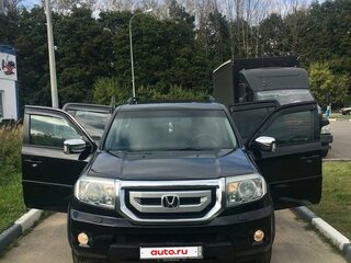 2008 Honda Pilot II, чёрный, 1163000 рублей, вид 3