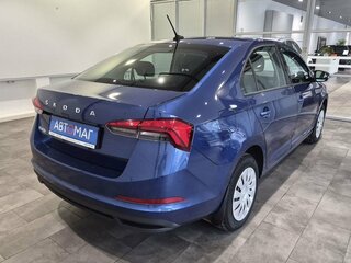 2020 Skoda Rapid I Рестайлинг, синий, 1126000 рублей, вид 4