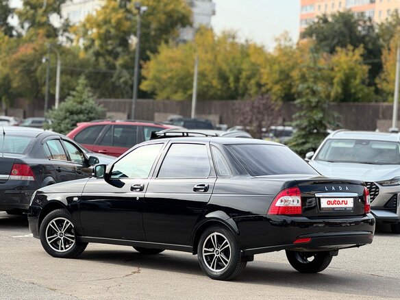 2011 Lada (ВАЗ) Priora I, чёрный, 499999 рублей - вид 6