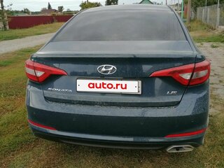 2015 Hyundai Sonata LPi VII (LF), синий, 1200000 рублей, вид 2
