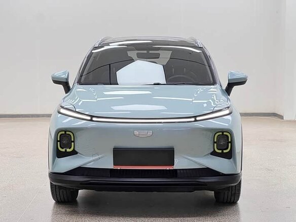 2023 Geely Geometry E 39.4 kWh, голубой - вид 1
