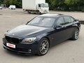 2008 BMW 7 серии 750i V (F01/F02/F04), синий - вид 2