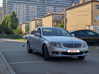 2007 Mercedes-Benz C-Класс 180 Kompressor III (W204), серебристый, 1350000 рублей, вид 4