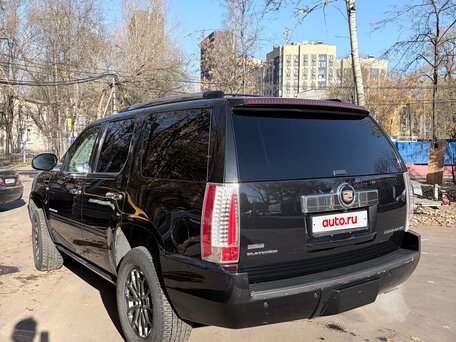 2011 Cadillac Escalade III, чёрный, 1500000 рублей, вид 3