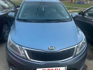 2013 Kia Rio III, голубой, 750000 рублей, вид 1