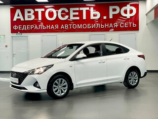 2022 Hyundai Solaris II Рестайлинг, белый, 1603000 рублей, вид 1