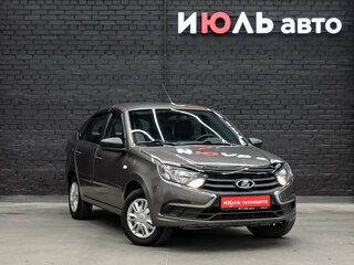 2020 Lada (ВАЗ) Granta I Рестайлинг, коричневый, 650000 рублей, вид 3