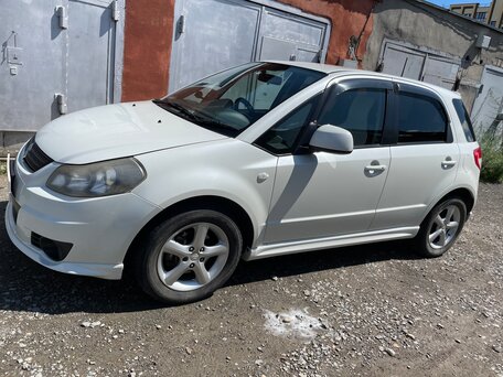 2009 Suzuki SX4 I (Classic) Рестайлинг, белый, 1100000 рублей, вид 1