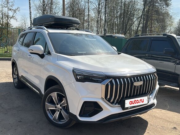 2024 Geely Okavango I Рестайлинг, белый, 2700000 рублей