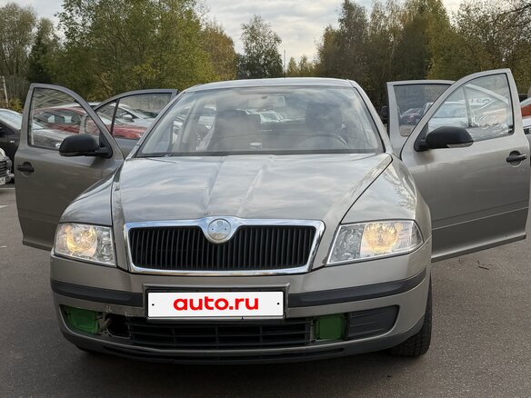 2007 Skoda Octavia II (A5), серый, 485000 рублей - вид 1