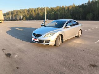 2008 Mazda 6 II (GH), серебристый, 650000 рублей, вид 1