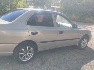 2009 Hyundai Accent ТагАЗ II, бежевый, 365500 рублей, вид 4