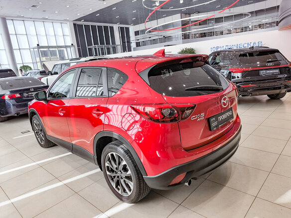 2015 Mazda CX-5 I Рестайлинг, красный, 2200000 рублей - вид 6