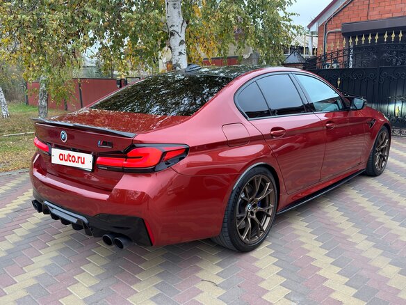2020 BMW M5 Competition VI (F90) Рестайлинг, красный, 11200000 рублей - вид 6