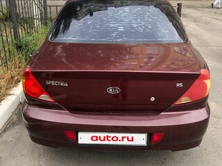 2007 Kia Spectra I Рестайлинг 2, красный, 230000 рублей, вид 3
