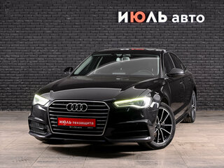 2016 Audi A6 IV (C7) Рестайлинг, чёрный, 2010000 рублей, вид 1