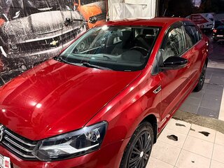 2017 Volkswagen Polo V Рестайлинг, пурпурный, 999000 рублей, вид 1