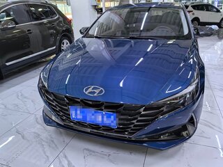 2022 Hyundai Elantra VII (CN7), синий, 1440000 рублей, вид 2
