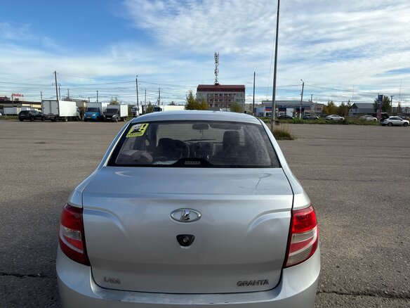 2012 Lada (ВАЗ) Granta I, серый - вид 4