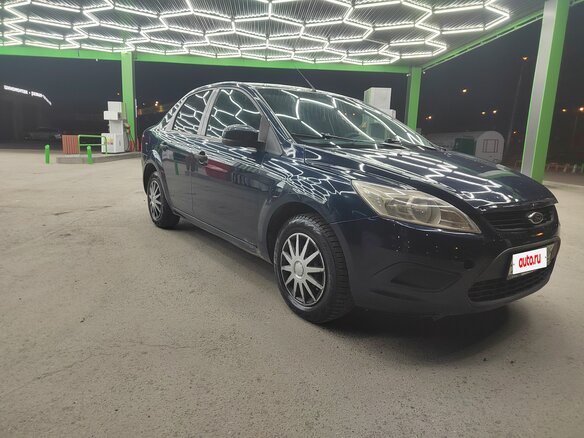 2010 Ford Focus II Рестайлинг, синий, 295000 рублей - вид 3