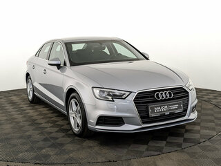 2019 Audi A3 III (8V) Рестайлинг, серебристый, 2350000 рублей, вид 3
