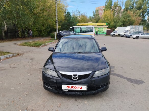 2005 Mazda 6 I (GG) Рестайлинг, чёрный, 190000 рублей