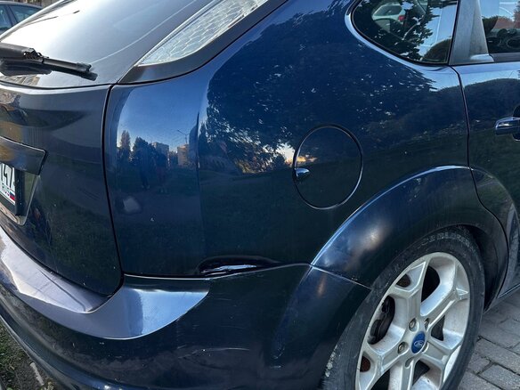 2010 Ford Focus II Рестайлинг, синий, 360000 рублей - вид 8