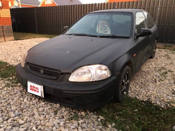 1997 Honda Civic VI, серый, 160000 рублей