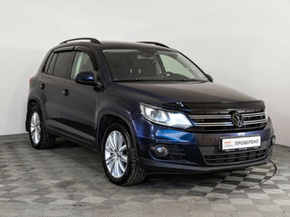 2011 Volkswagen Tiguan I Рестайлинг, синий, 775000 рублей, вид 3