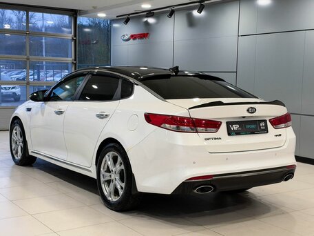 2016 Kia Optima IV, белый, 1637000 рублей, вид 4