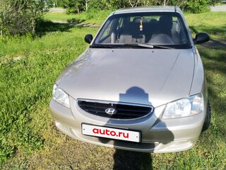 2007 Hyundai Accent ТагАЗ II, бежевый, 520000 рублей, вид 2