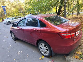 2018 Lada (ВАЗ) Vesta I, красный, 789000 рублей, вид 3
